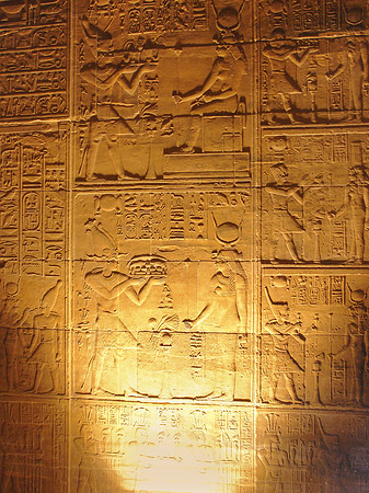 Foto Hieroglyphen