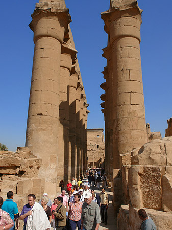 Foto Touristen - Luxor