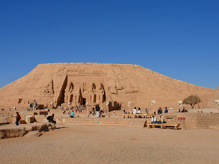 Foto Tempel mit Himmel