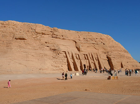 Tempel mit Himmel