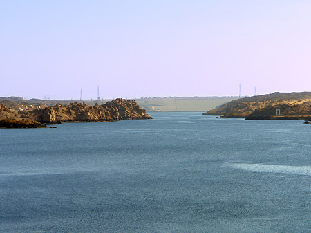 Foto Blick vom alten Damm - Aswan