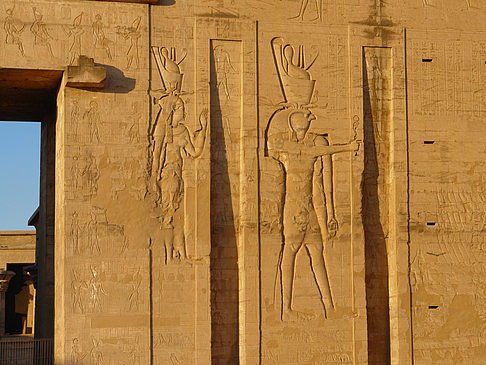 Foto Hieroglyphen