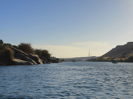 Blick über Wasser Fotos