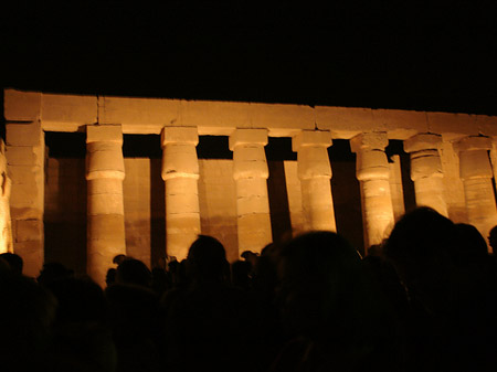 Fotos Karnak Tempel bei Nacht | 