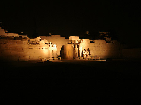 Foto Karnak Tempel bei Nacht - 