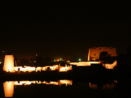 Fotos Karnak Tempel bei Nacht | 