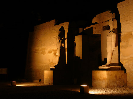 Fotos Karnak Tempel bei Nacht | 