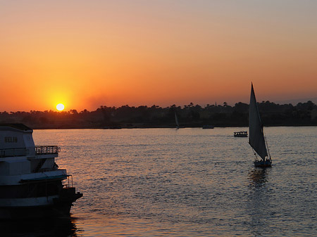 Fotos Sonnenuntergang | Luxor