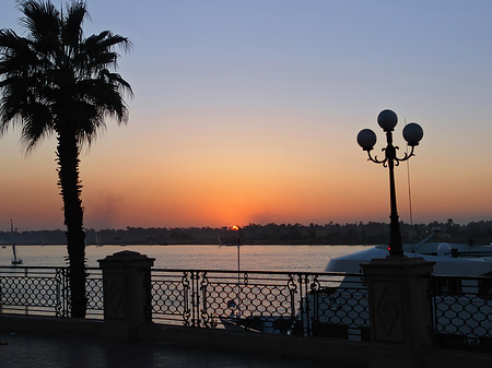 Foto Sonnenuntergang - Luxor