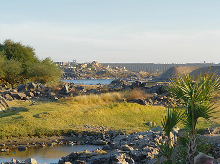 Foto Blick über Landschaft