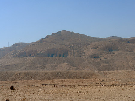 Foto Eingang zu Tempel der Hatschepsut - 